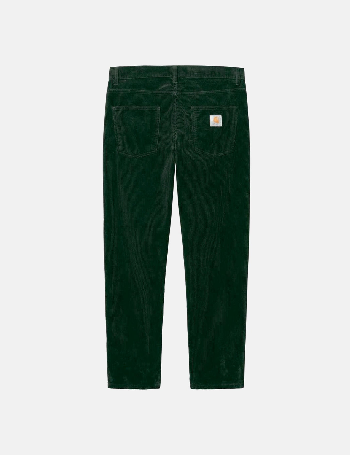 Pantalon Newel en velours côtelé (coupe décontractée) - Vert Cèdre Foncé