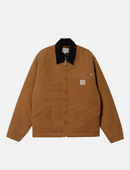 Veste Detroit OG (toile vieillie bio) - Dusty Hamilton Brown