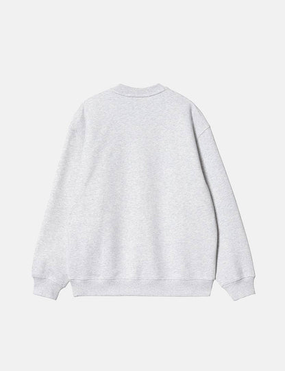 Sweat-shirt Femme - Gris Cendré/Rocket