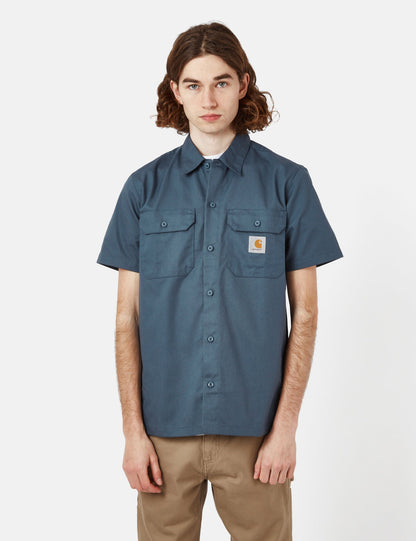 Chemise Master (Coupe Classique) - Bleu Orage