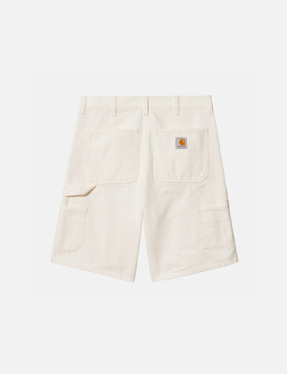 Shorts simples au genou (Biologiques) - Délavé à la cire
