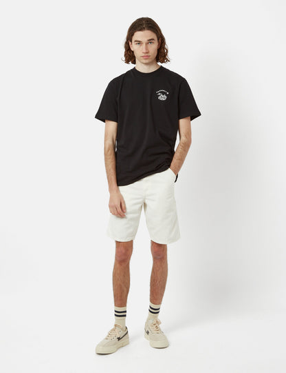Shorts simples au genou (Biologiques) - Délavé à la cire