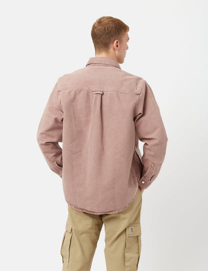 Surchemise Glenn - Violet prune foncé