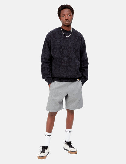 Shorts de sport Chase - Gris chiné