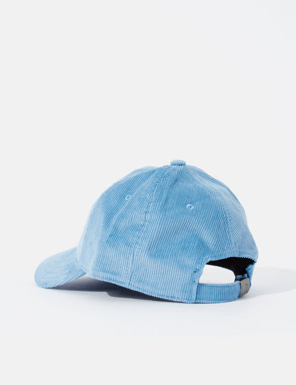 Casquette Harlem (Côtelé) - Bleu Piscine/Cire