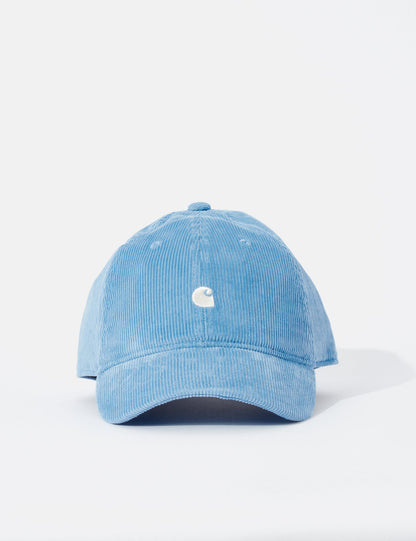 Casquette Harlem (Côtelé) - Bleu Piscine/Cire