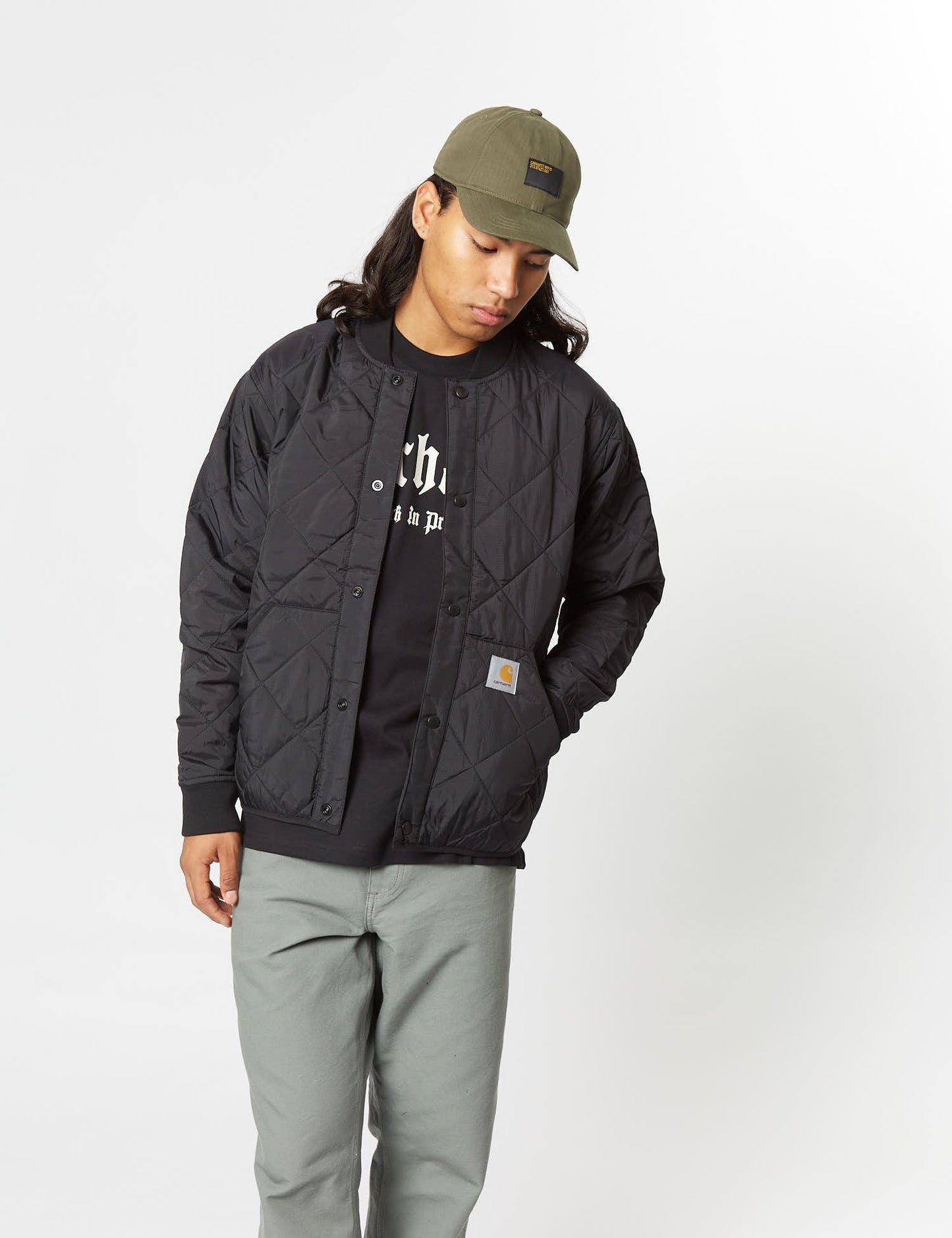 Veste doublée Barrow (indéchirable recyclé) - Noir