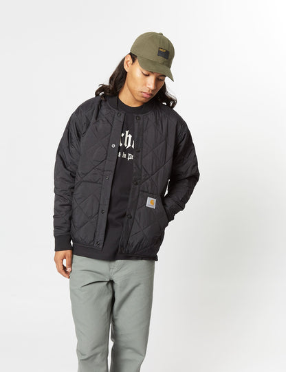 Veste doublée Barrow (indéchirable recyclé) - Noir
