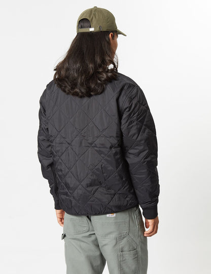 Veste doublée Barrow (indéchirable recyclé) - Noir
