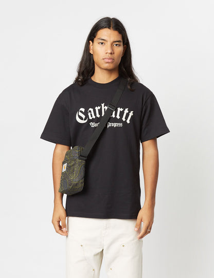 Sac bandoulière Flint (imprimé cachemire) - Vert végétal