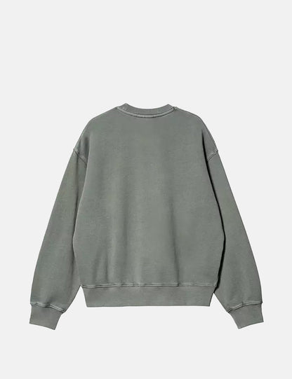 Sweat-shirt Nelson pour femme - Vert Fumé