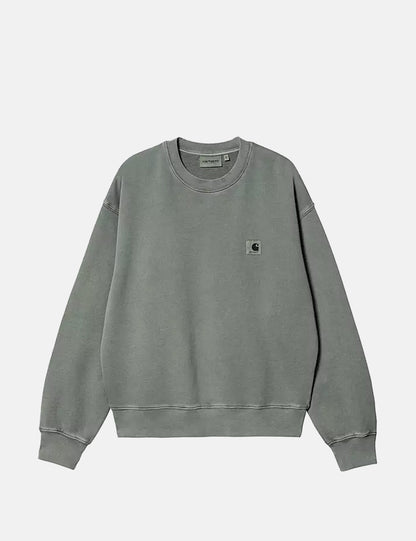 Sweat-shirt Nelson pour femme - Vert Fumé