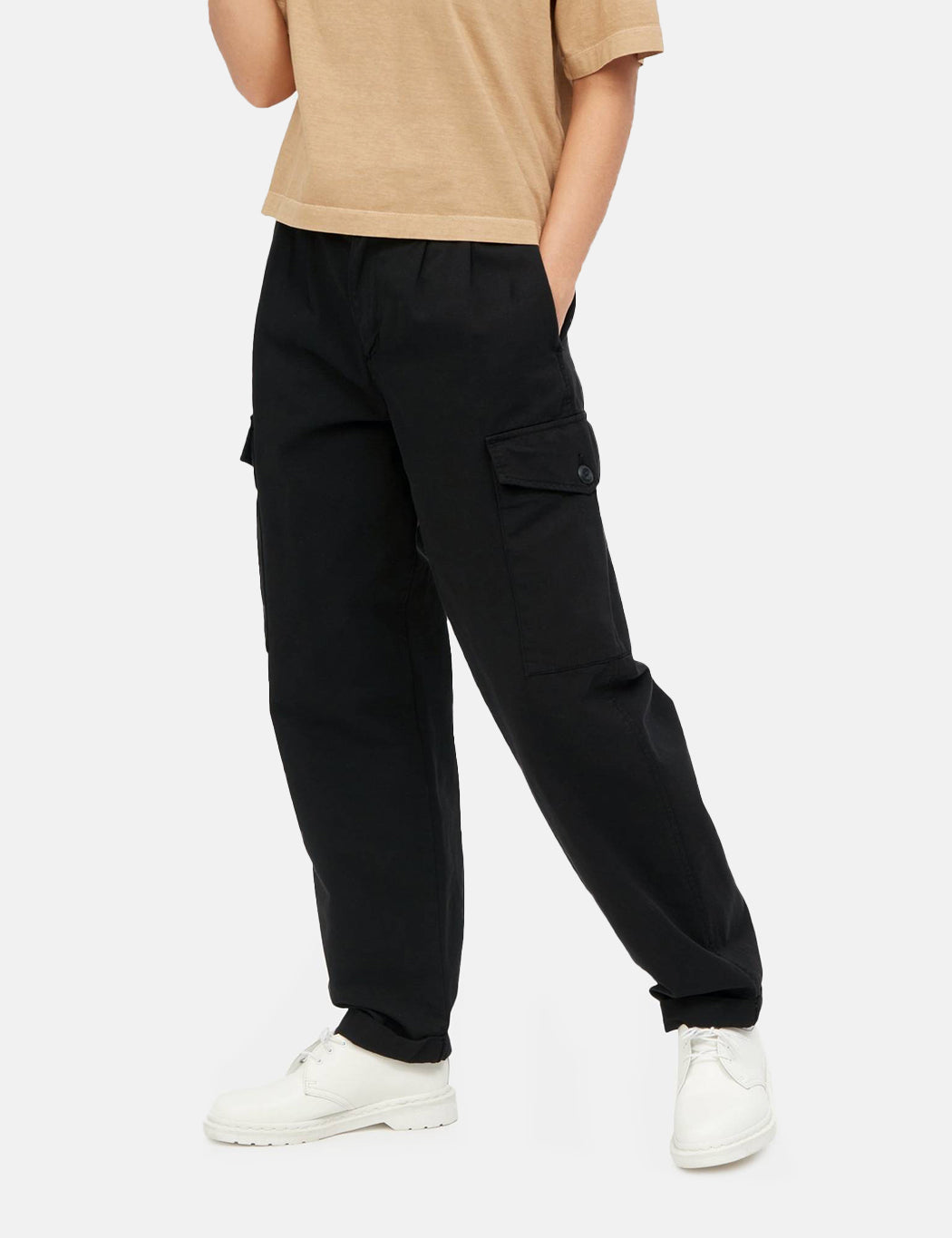 Pantalon Collins Femme (coupe décontractée) - Noir
