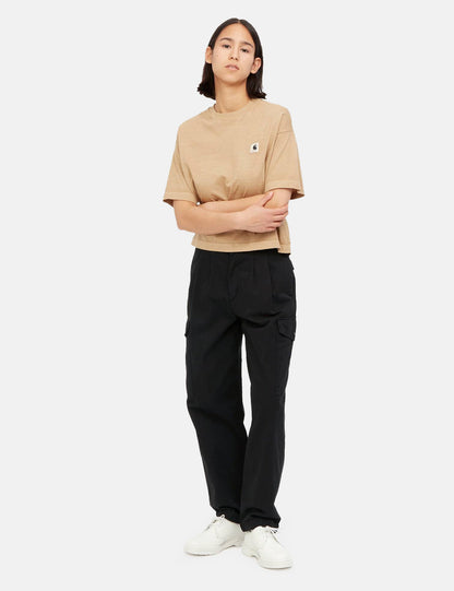 Pantalon Collins Femme (coupe décontractée) - Noir