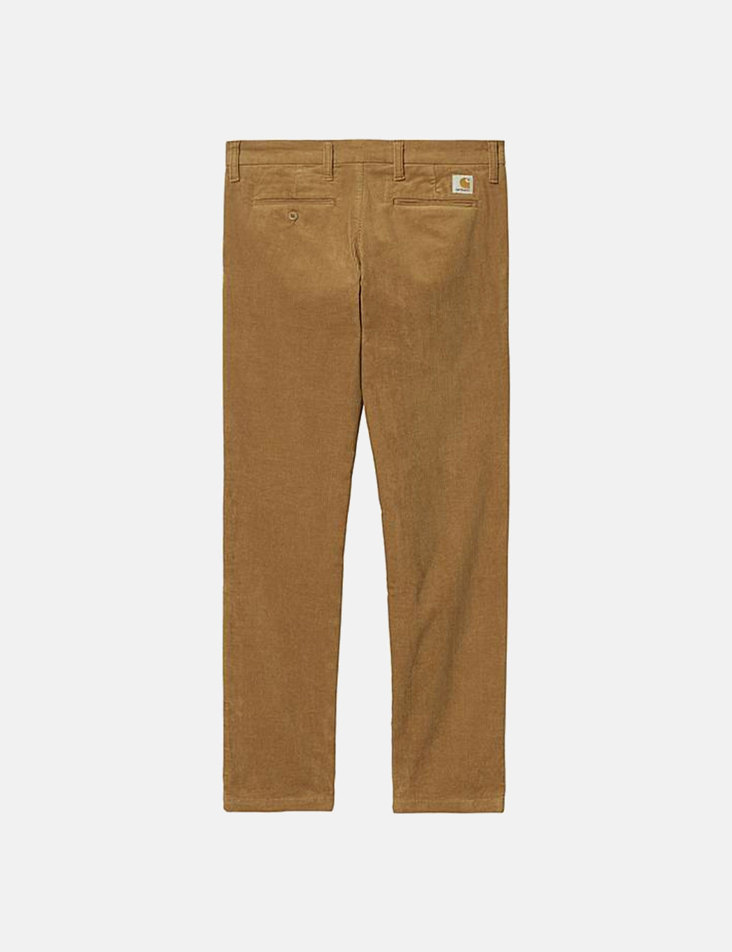 Pantalon Sid en velours côtelé (coupe ajustée) - Jasper Camel