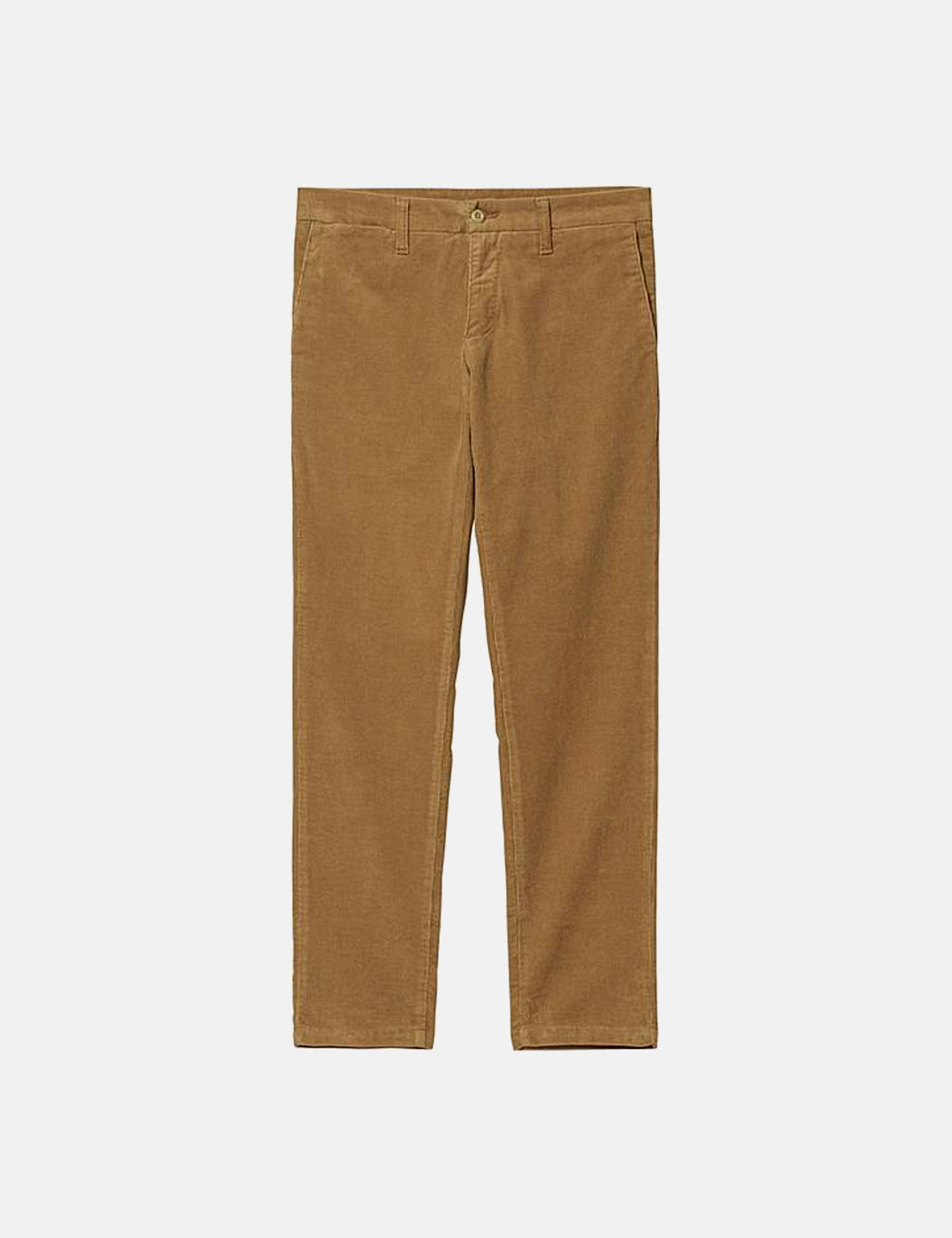 Pantalon Sid en velours côtelé (coupe ajustée) - Jasper Camel