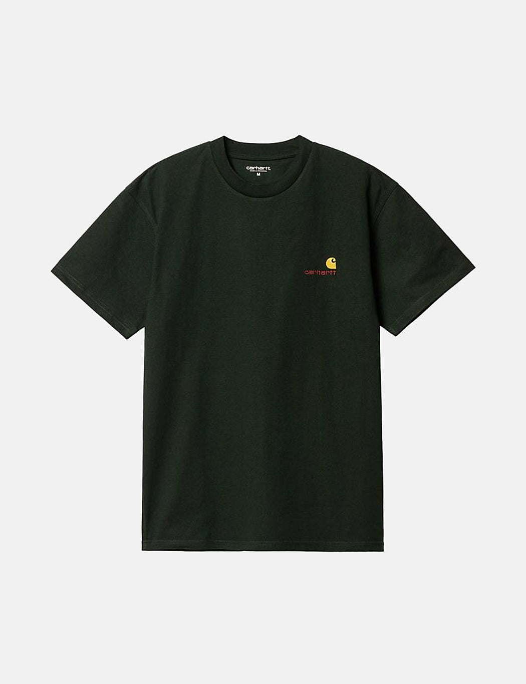 T-shirt American Script - Vert Cèdre Foncé