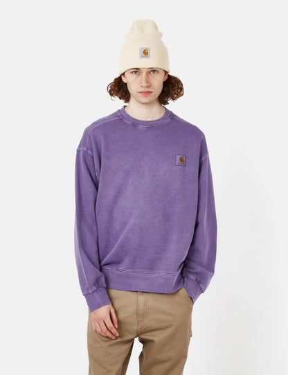Sweat-shirt Nelson - Arrenga violet