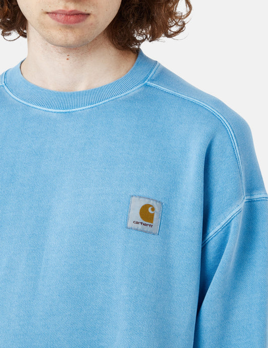 Nelson Sweatshirt – Piscine Blue