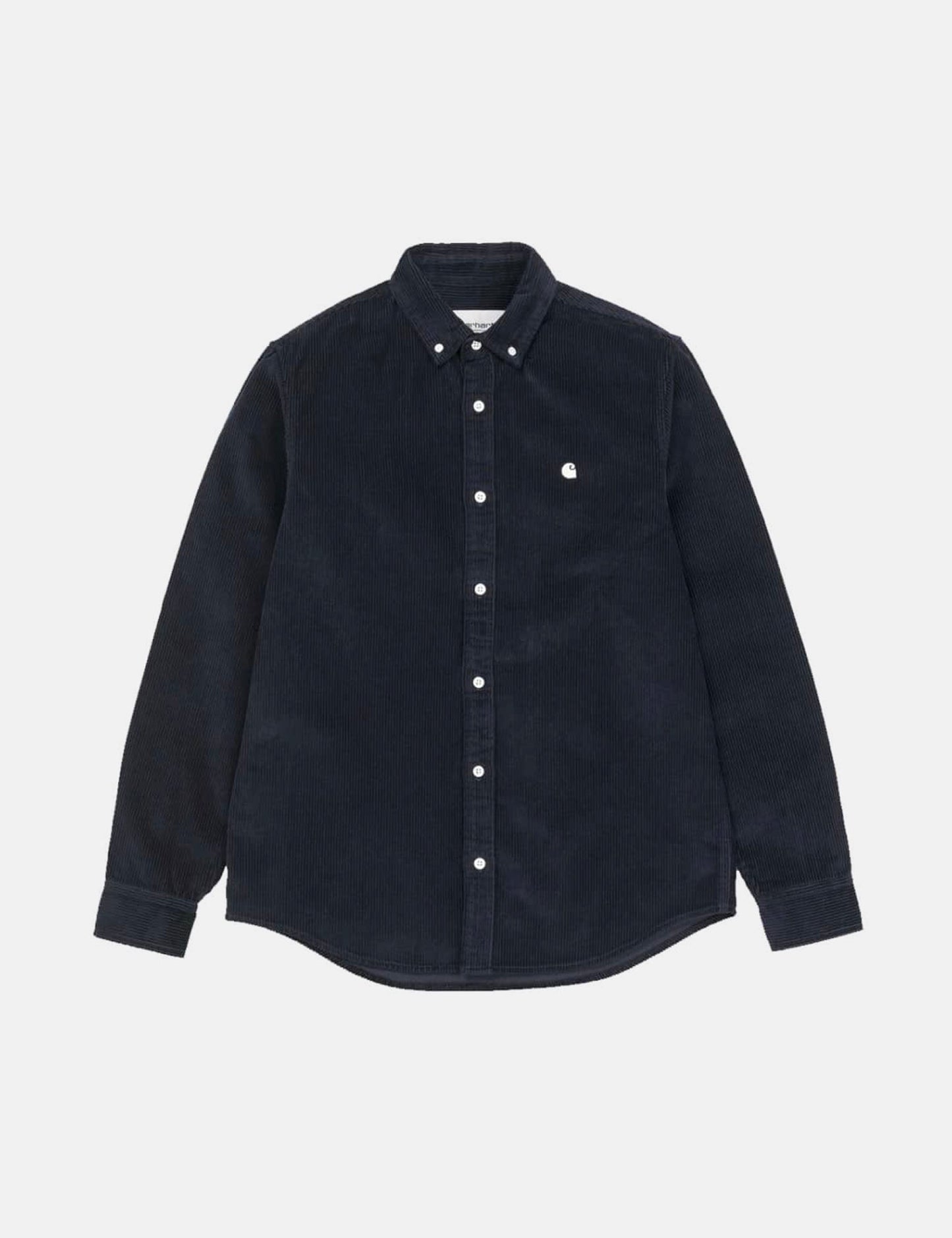 Chemise Madison en velours côtelé - Bleu marine foncé/Cire