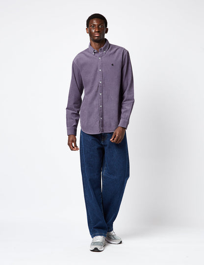 Chemise Madison (Cordon fin) - Violet glacé