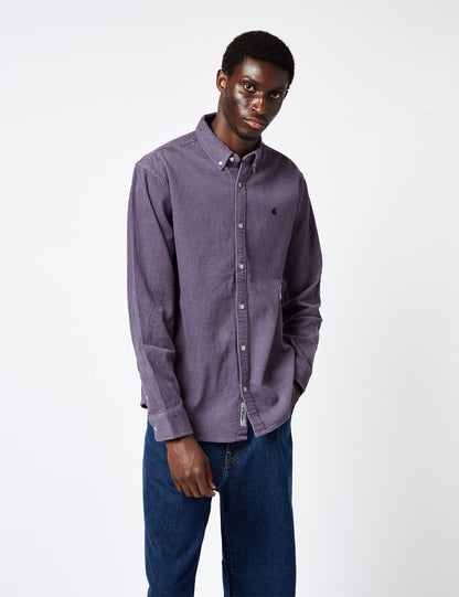 Chemise Madison (Cordon fin) - Violet glacé