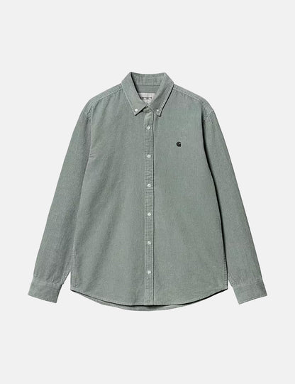Chemise Madison (Fine Coton) - Bleu canard