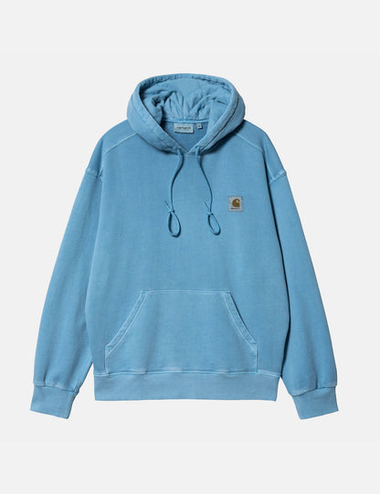 Sweat à capuche Nelson - Bleu piscine