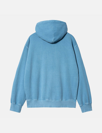 Sweat à capuche Nelson - Bleu piscine