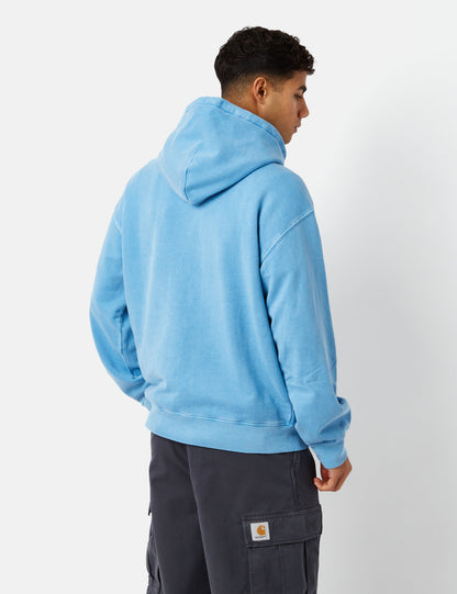 Sweat à capuche Nelson - Bleu piscine