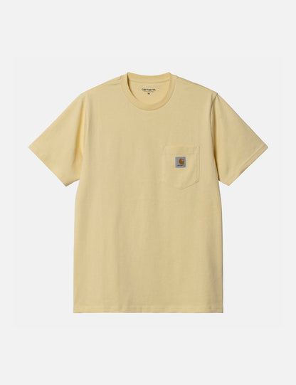 T-Shirt à Poche (Standard) - Jaune Citron