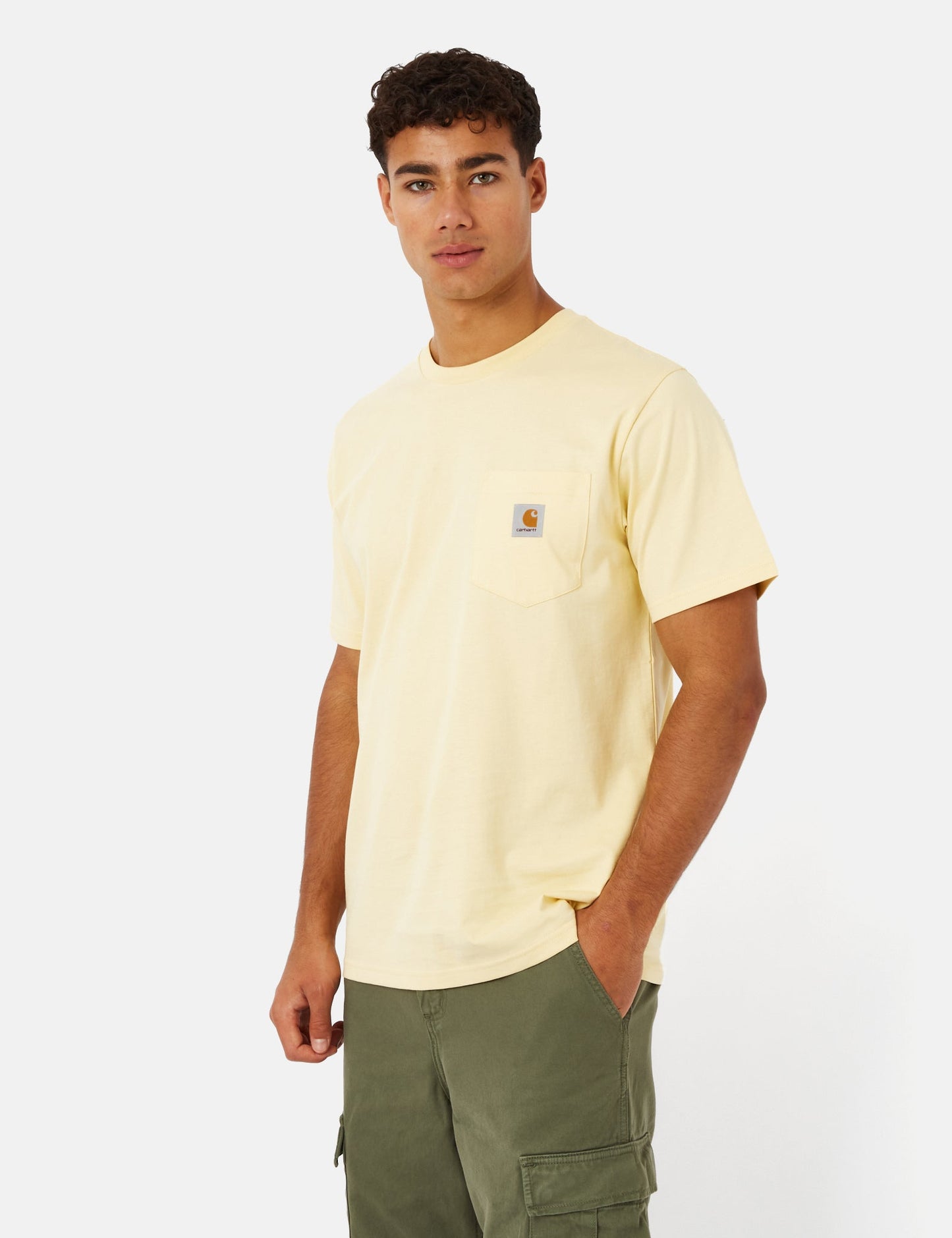 T-Shirt à Poche (Standard) - Jaune Citron