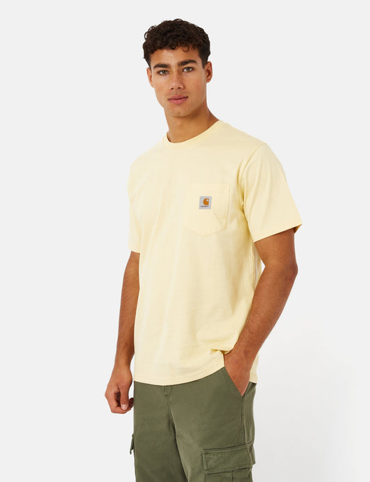 Pocket T-Shirt (Regular) - Zitronengelb