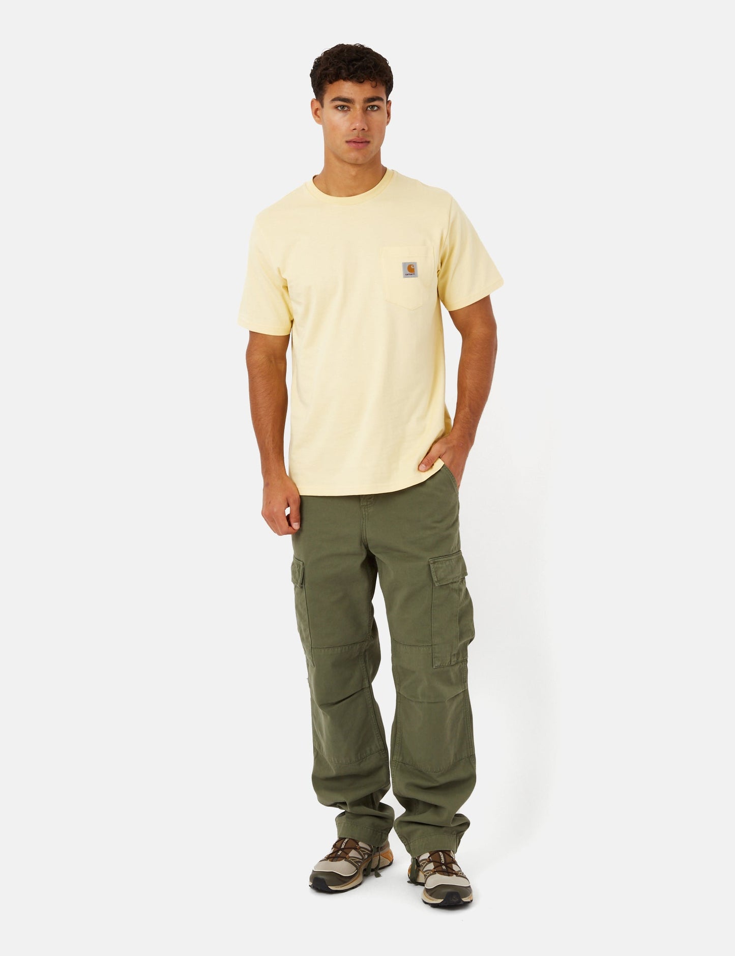 T-Shirt à Poche (Standard) - Jaune Citron