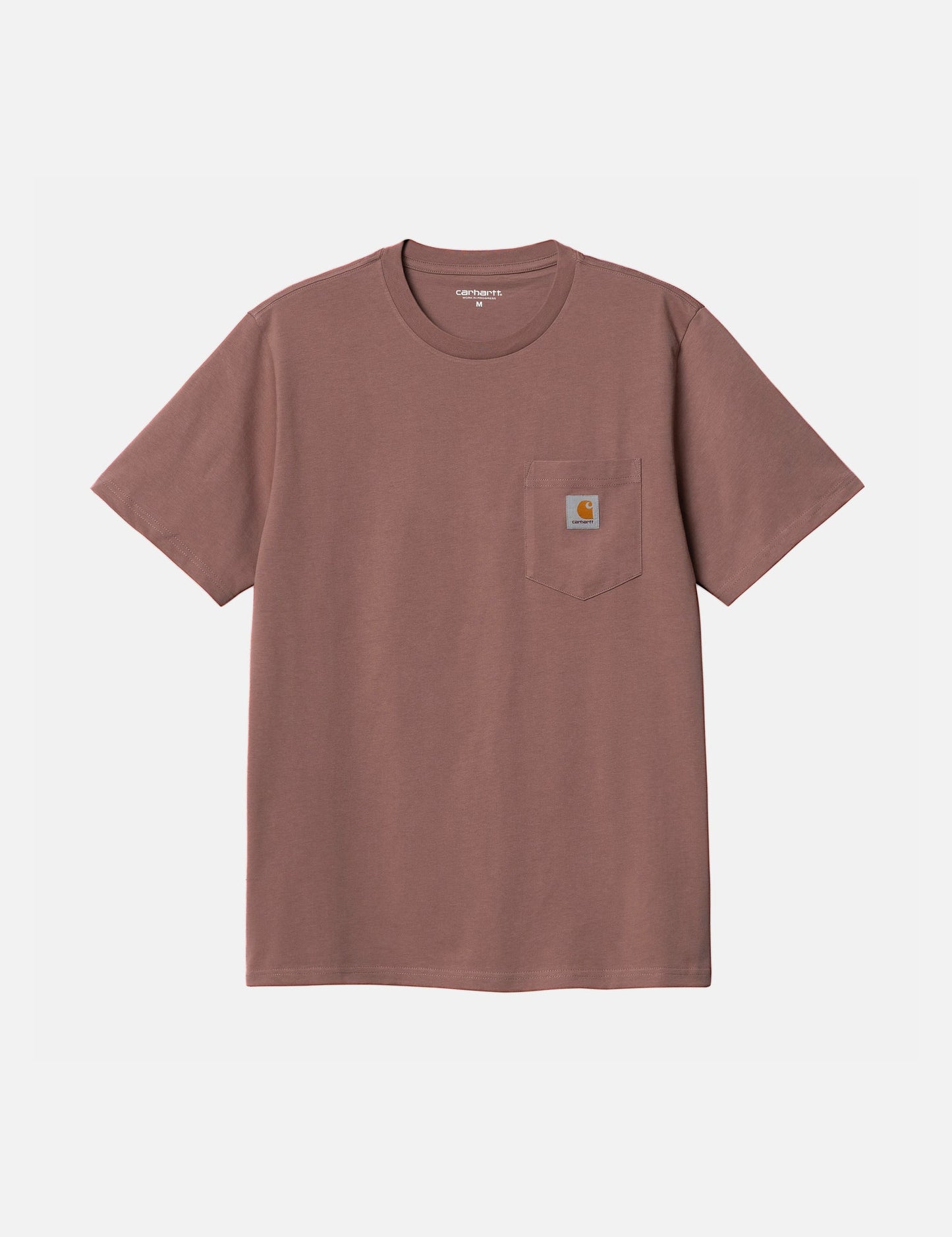 T-shirt à poche (Standard) - Rouge chiné Lupinus