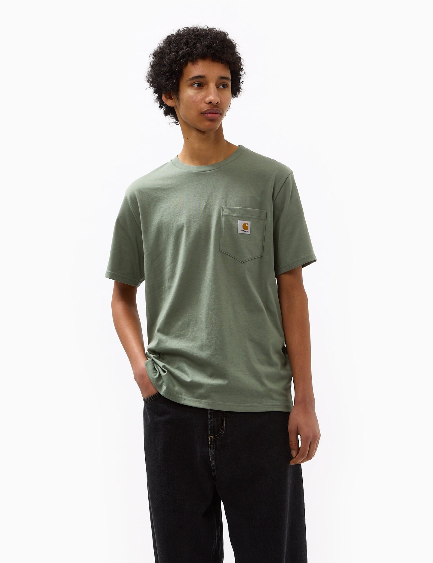 T-shirt à poche (Coupe classique) - Vert Forêt