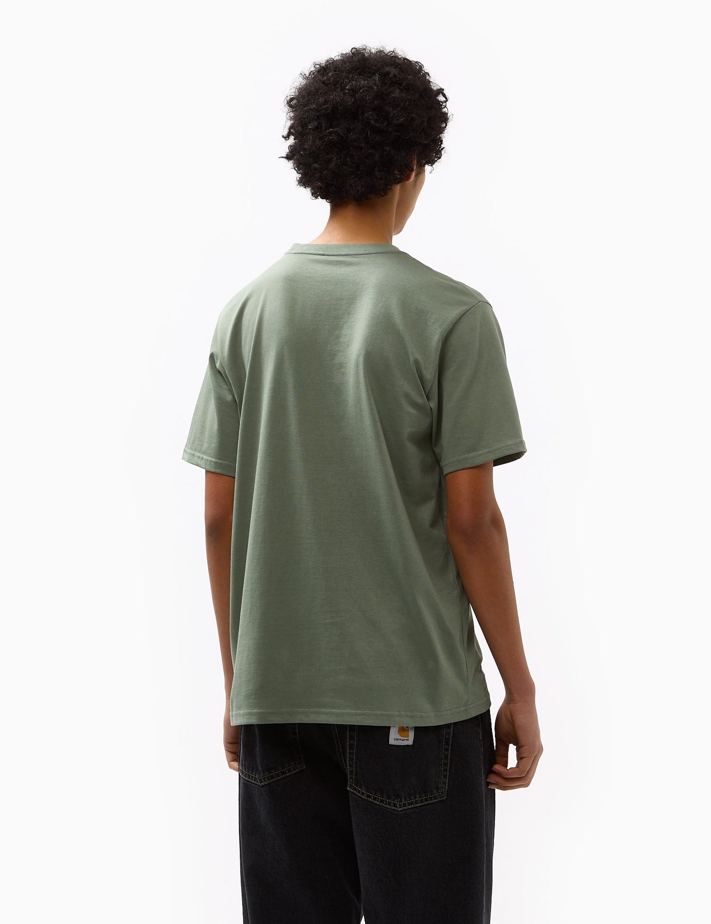 T-shirt à poche (Coupe classique) - Vert Forêt