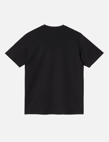 T-shirt à poche - Noir