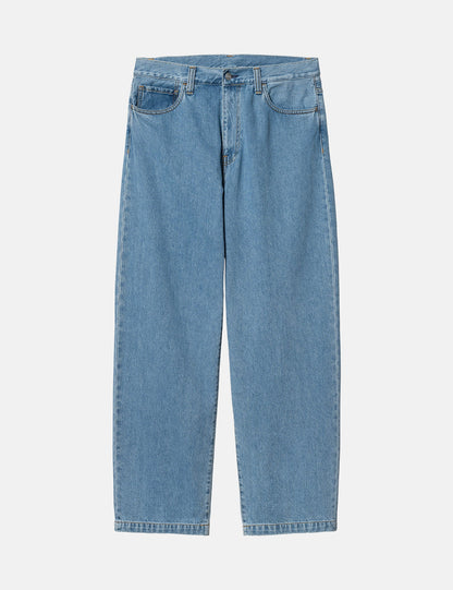 Landon Pantalon - Bleu Délavé Effet Pierre Fort