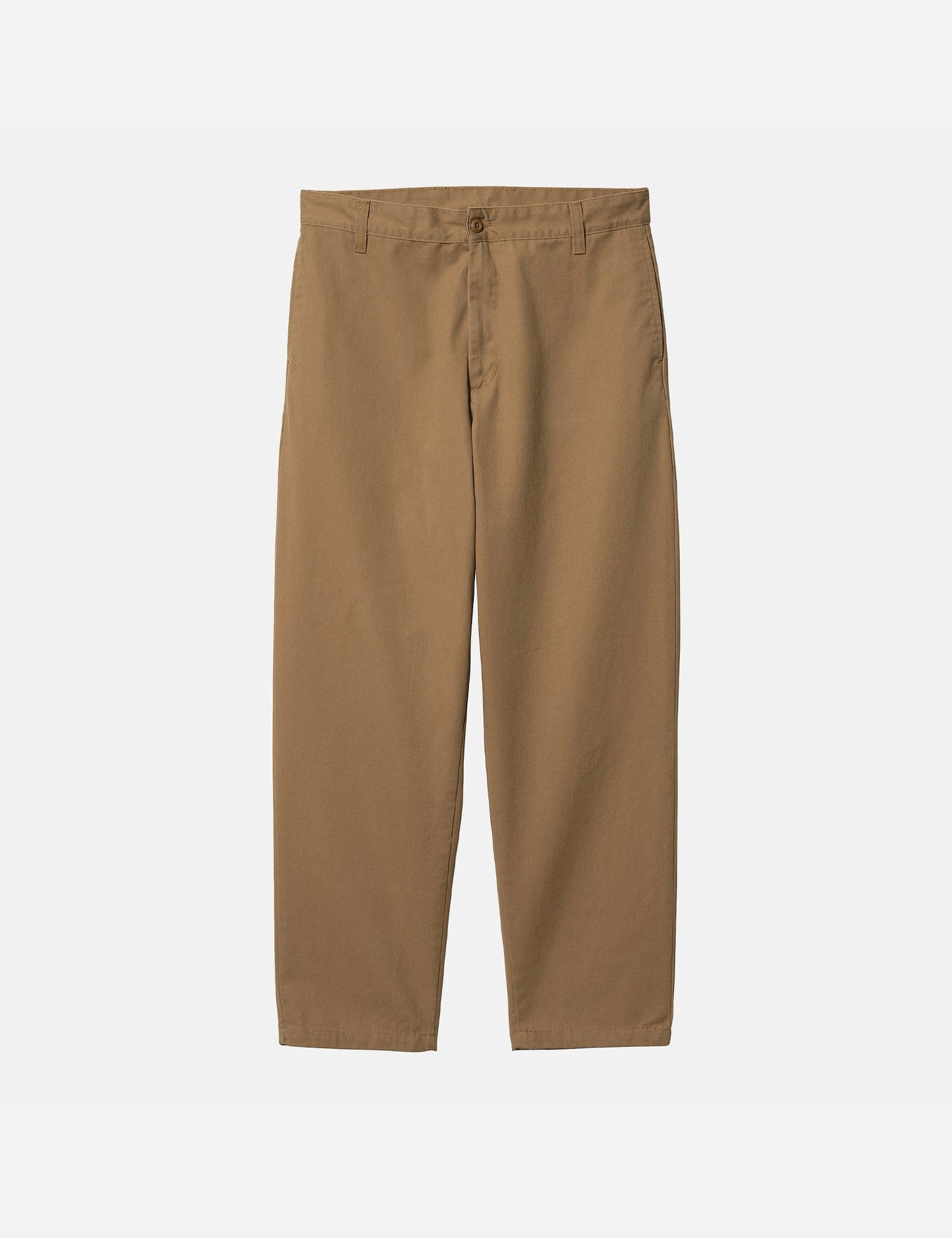 Pantalon Calder (coupe décontractée, fuselée) - Marron Bison rincé