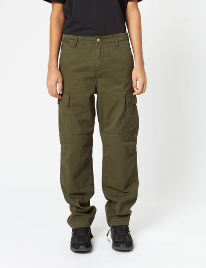 Pantalon cargo classique (sergé de coton Moraga) - Vert Végétal