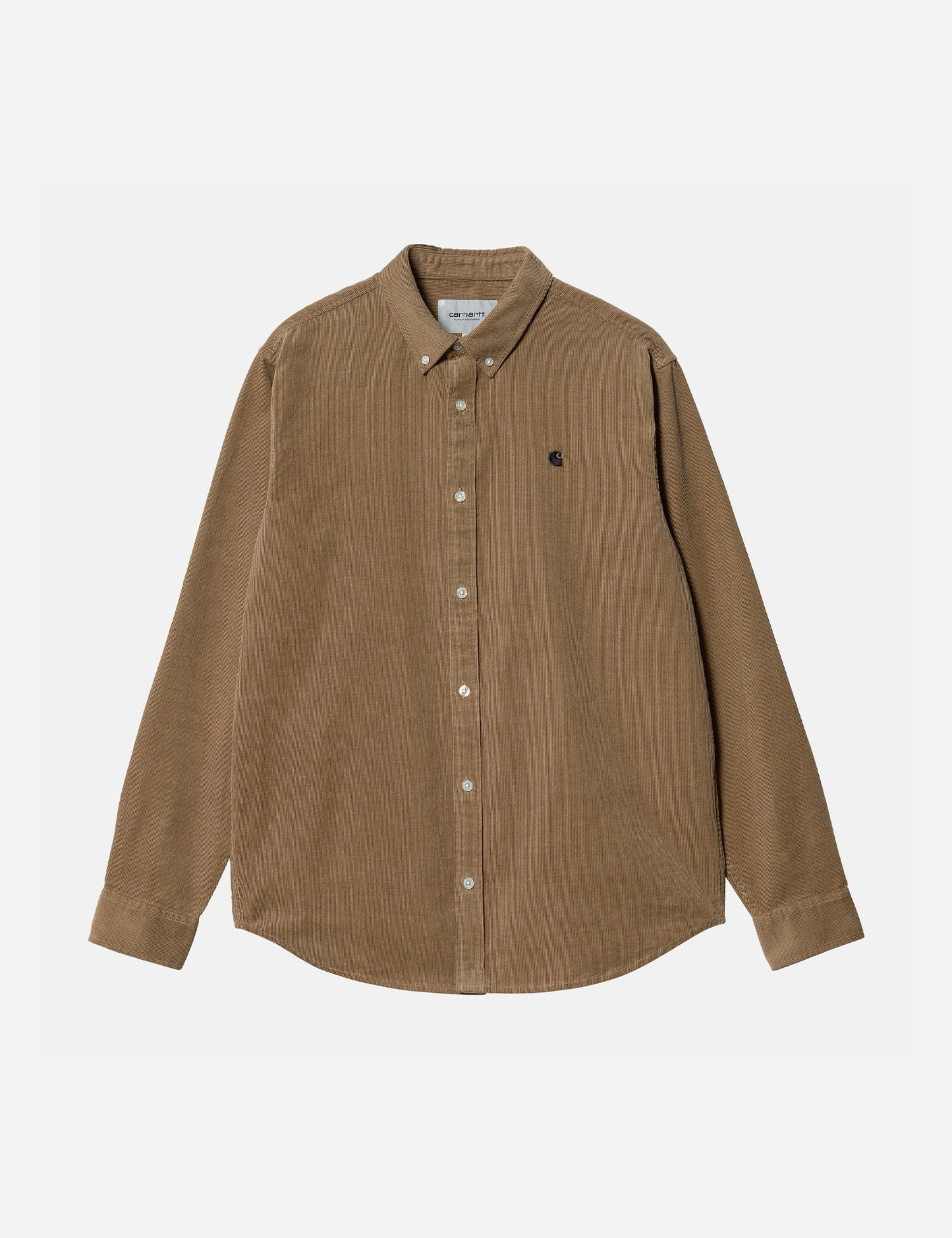 Chemise Madison (Fine Corde) - Marron Buffalo/Noir