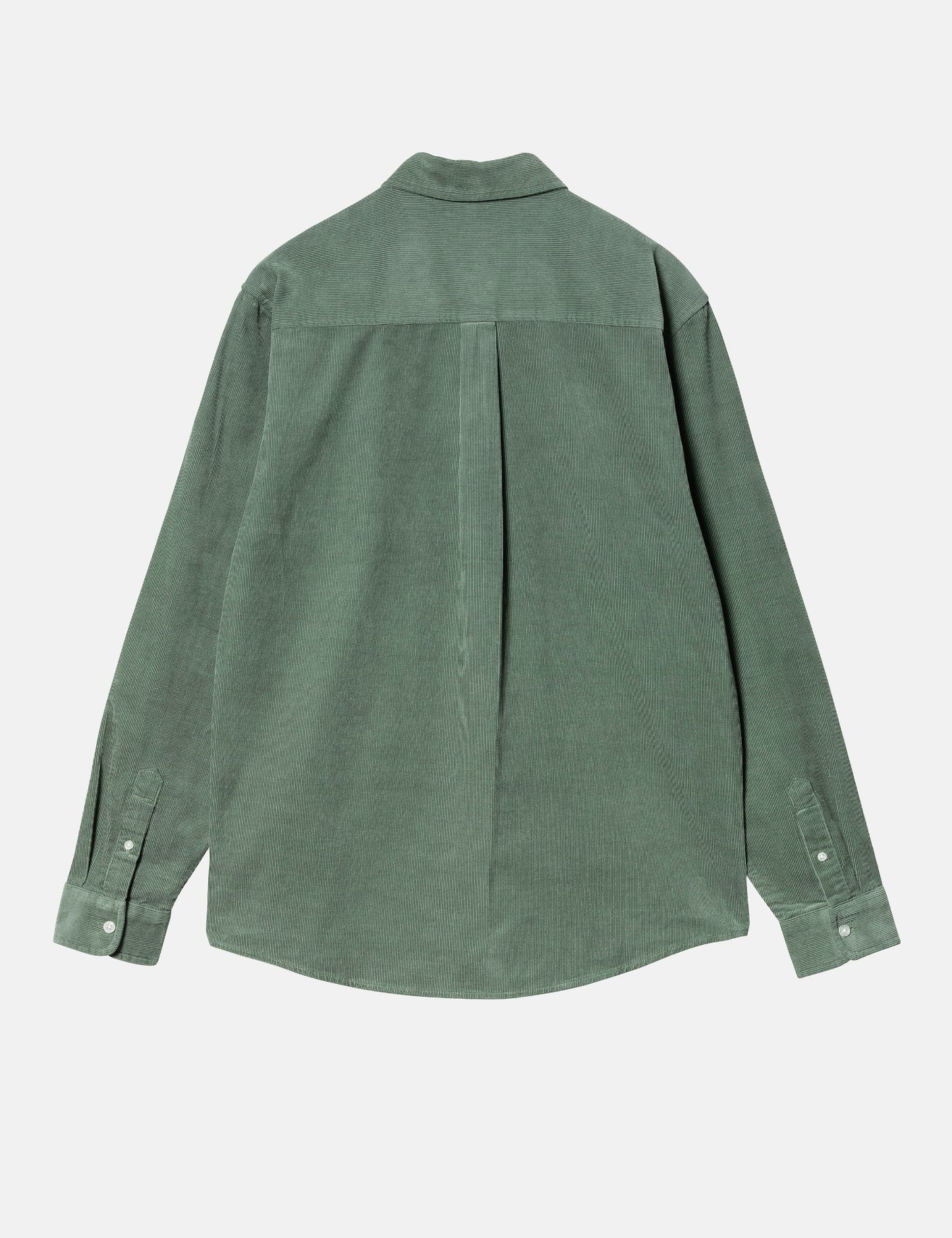Chemise Madison en velours côtelé (coupe normale) - Vert Park