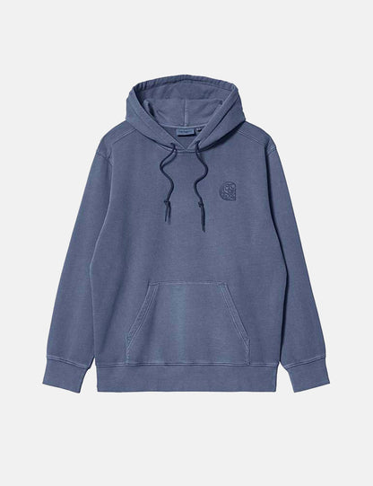 Sweat à capuche Verse Patch - Bleu Enzian