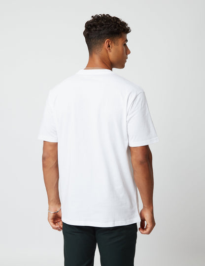 T-shirt Rouleau compresseur - Blanc