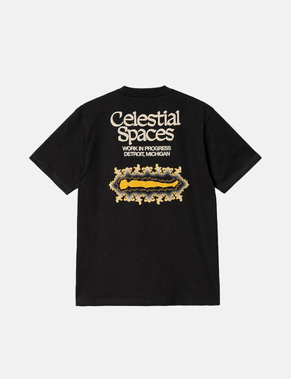 T-shirt Espaces - Noir