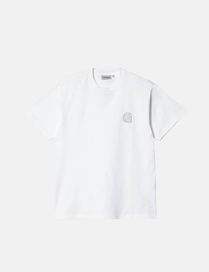 T-shirt à empiècements Verse - Blanc