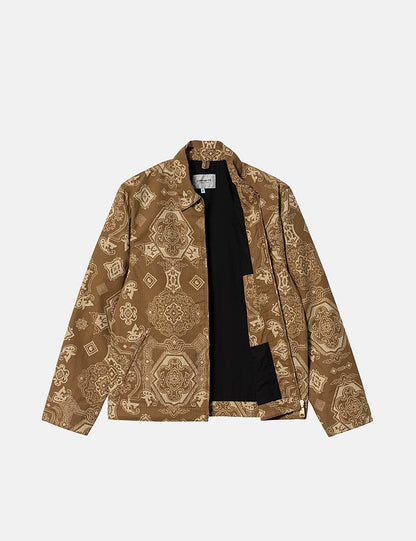 Veste Detroit en toile imprimée - Hamilton Brown