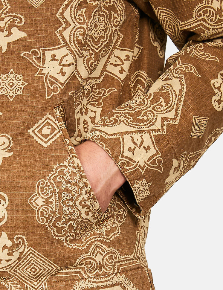 Veste Detroit en toile imprimée - Hamilton Brown
