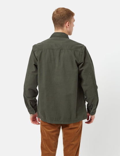Chemise à manches longues Charter - Vert buis